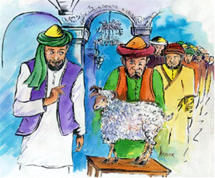 कसाई और व्यापारी  - अकबर बीरबल की कहानियाँ Kasai vyapari Akbar Birbal ki Kahani