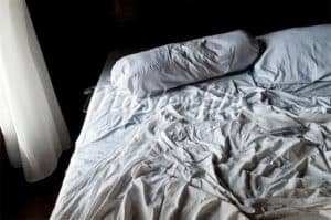 crumpled sheet
